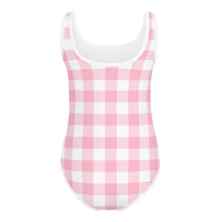 SOFIA KIDS SWIMSUIT | PINK GINGHAM