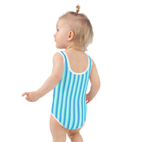 SOFIA KIDS SWIMSUIT - BLUE STRIPES