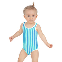 SOFIA KIDS SWIMSUIT - BLUE STRIPES