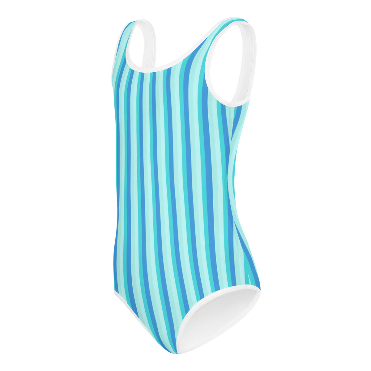 SOFIA KIDS SWIMSUIT - BLUE STRIPES