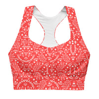 ECOCOLADA SPORTS BRA - GARDEN PARTY RED