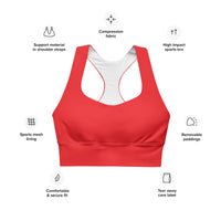 ECOCOLADA SPORTS BRA - RED