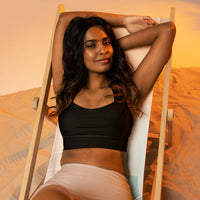 ECOCOLADA SPORTS BRA - BLACK