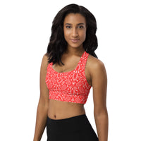 ECOCOLADA SPORTS BRA - GARDEN PARTY RED