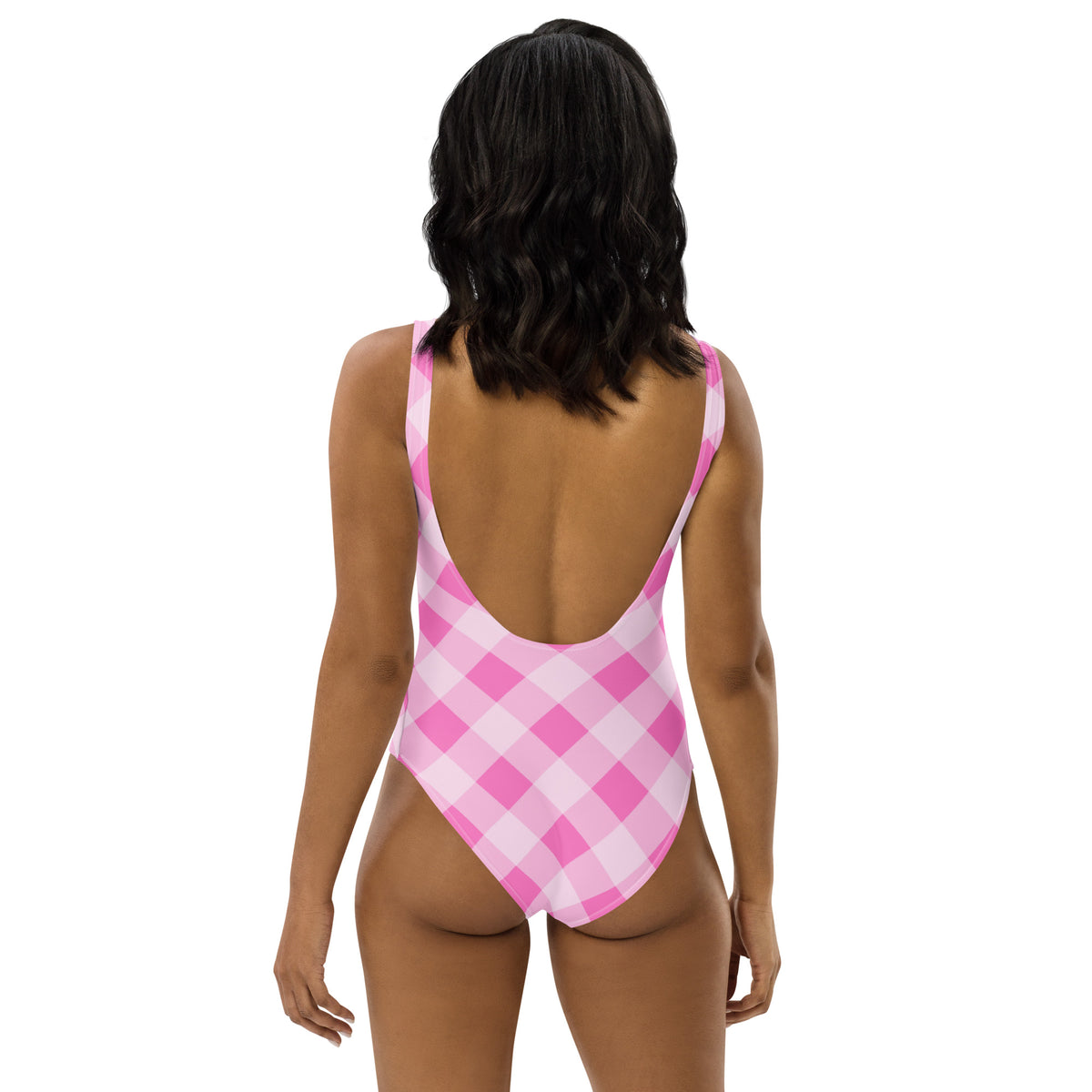 FLORIDA ECO ONE PIECE SWIMSUIT - PINK GINGHAM