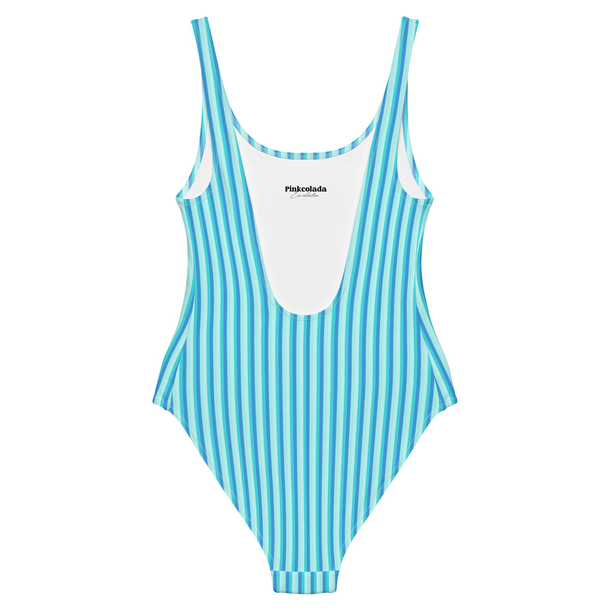 FLORIDA ECO ONE PIECE SWIMSUIT - BLUE STRIPES