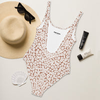 FLORIDA ECO ONE PIECE SWIMSUIT - CHOC FLORALS