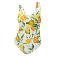 FLORIDA ECO ONE PIECE SWIMSUIT - LEMON GARDEN