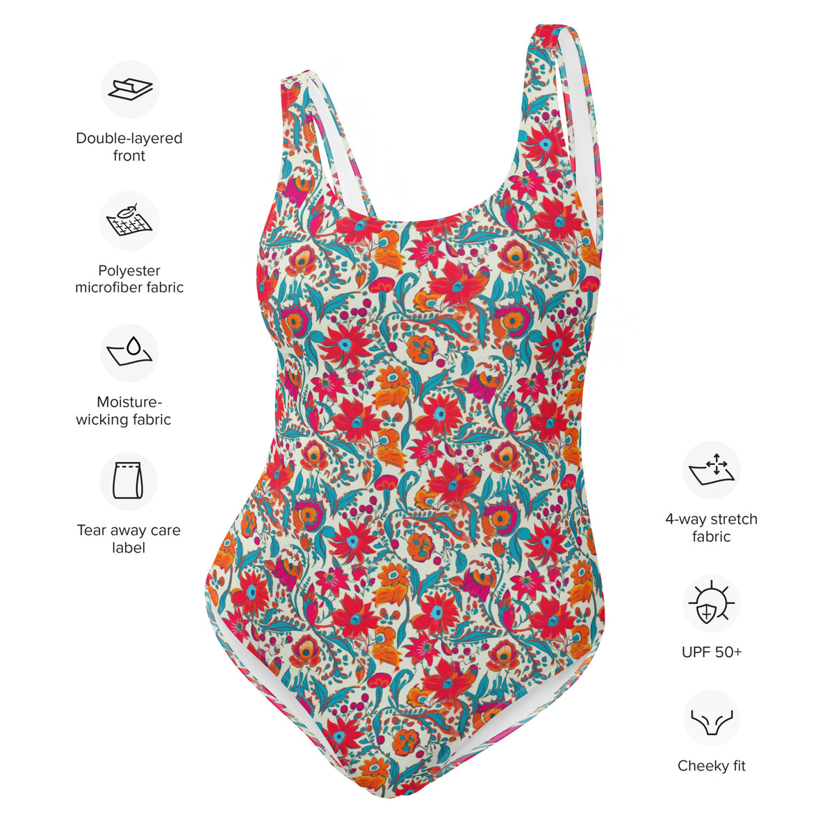 FLORIDA ECO ONE PIECE SWIMSUIT - ANAMARIA FLORALS