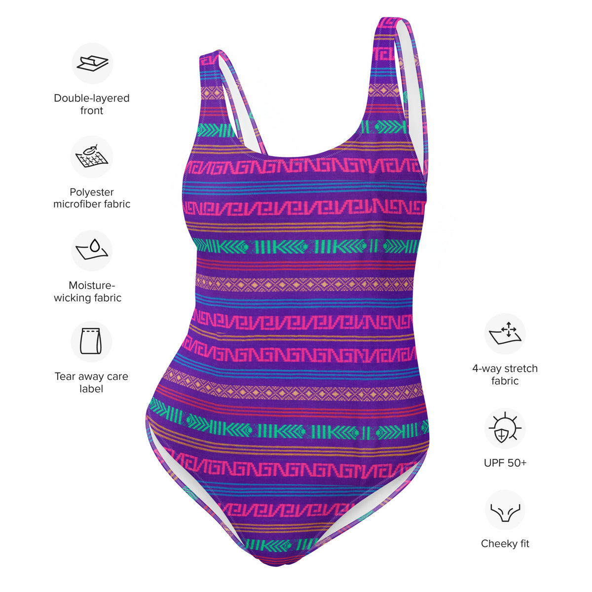 FLORIDA ECO ONE PIECE SWIMSUIT - LA PAZ PURPLE