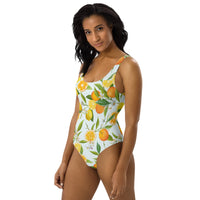 FLORIDA ECO ONE PIECE SWIMSUIT - LEMON GARDEN