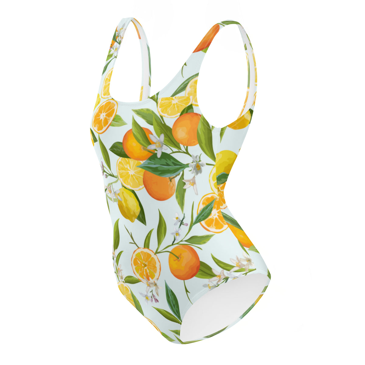 FLORIDA ECO ONE PIECE SWIMSUIT - LEMON GARDEN