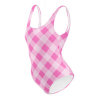 FLORIDA ECO ONE PIECE SWIMSUIT - PINK GINGHAM