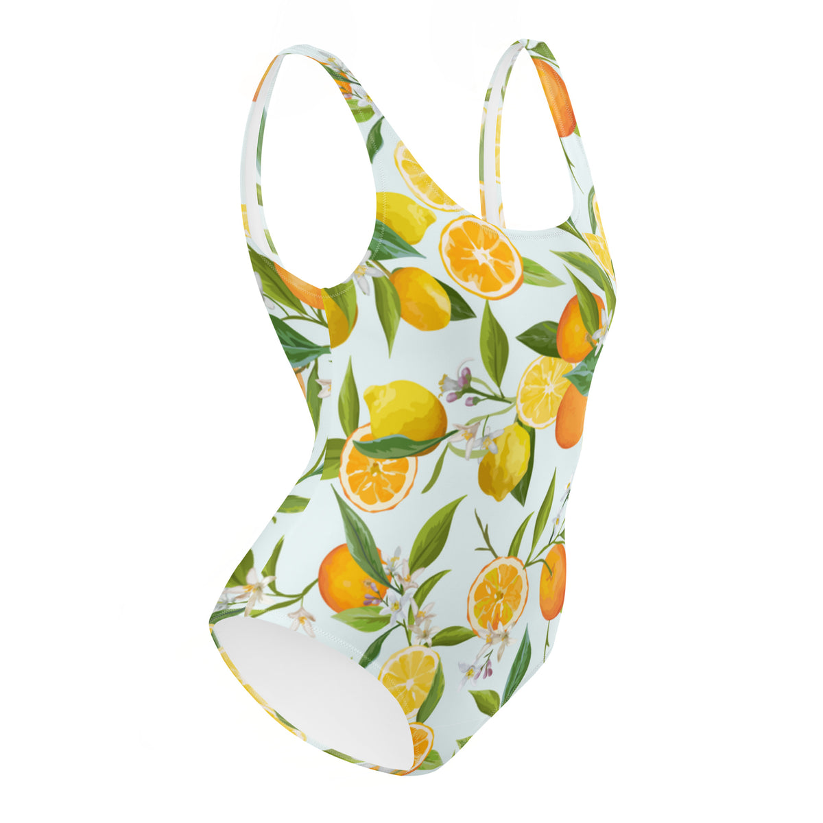 FLORIDA ECO ONE PIECE SWIMSUIT - LEMON GARDEN