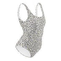 FLORIDA ECO ONE PIECE SWIMSUIT - WHITE LEOPARD