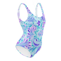 FLORIDA ECO ONE PIECE SWIMSUIT - NARNIANA PURPLE FLORALS