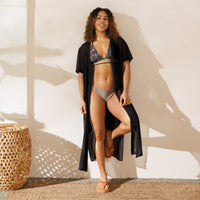 TRIANGLE STRING BIKINI TOP ECO - NIGHT ECLIPSE