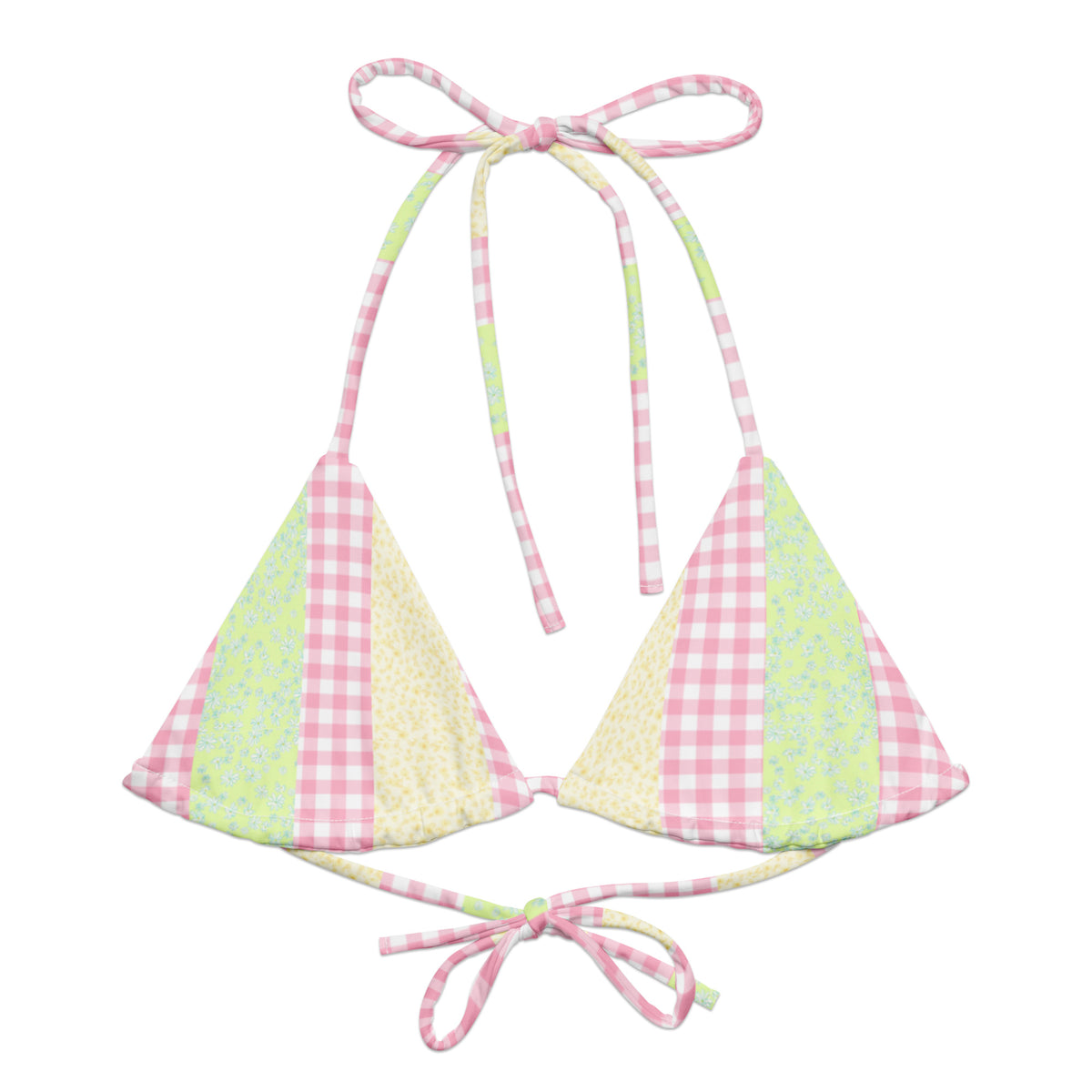 TRIANGLE STRING BIKINI TOP ECO - BARBI PICNIC