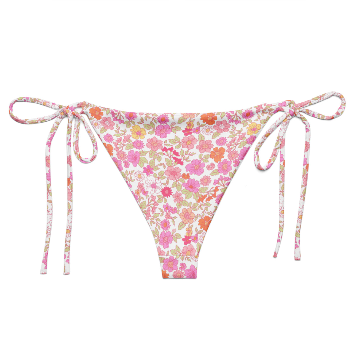 STRING BIKINI BOTTOM ECO - SUMMER BLOSSOMZ