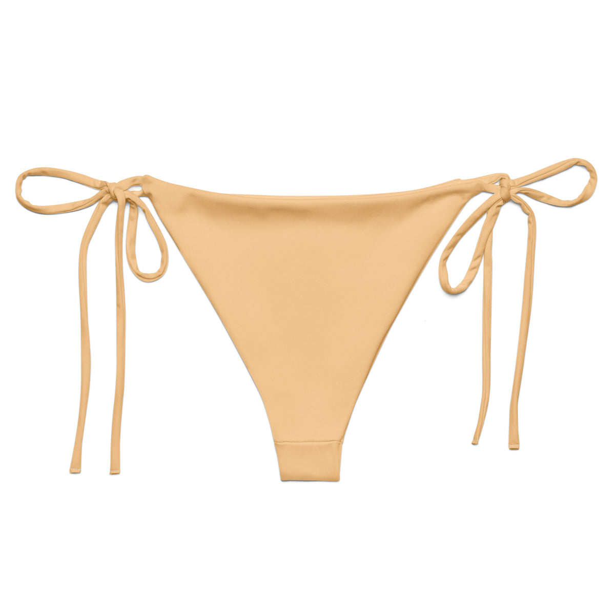 STRING BIKINI BOTTOM ECO - PASTEL MANDARIN