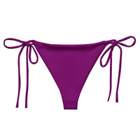 STRING BIKINI BOTTOM ECO - BERRY PURPLE