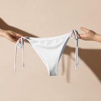 STRING BIKINI BOTTOM ECO - WHITE