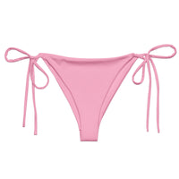 STRING BIKINI BOTTOM ECO - FAIRY FLOSS PINK