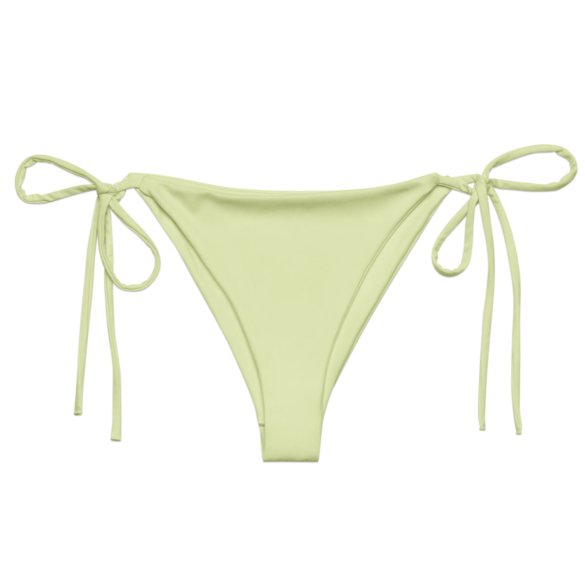 STRING BIKINI BOTTOM ECO - PASTEL LIME