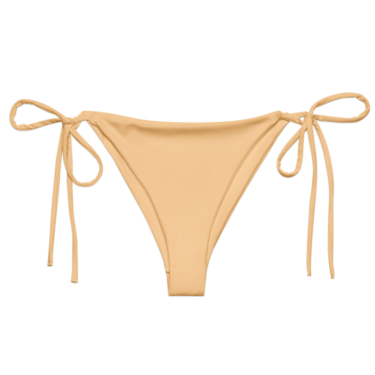 STRING BIKINI BOTTOM ECO - PASTEL MANDARIN