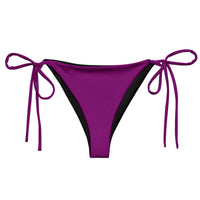 STRING BIKINI BOTTOM ECO - BERRY PURPLE