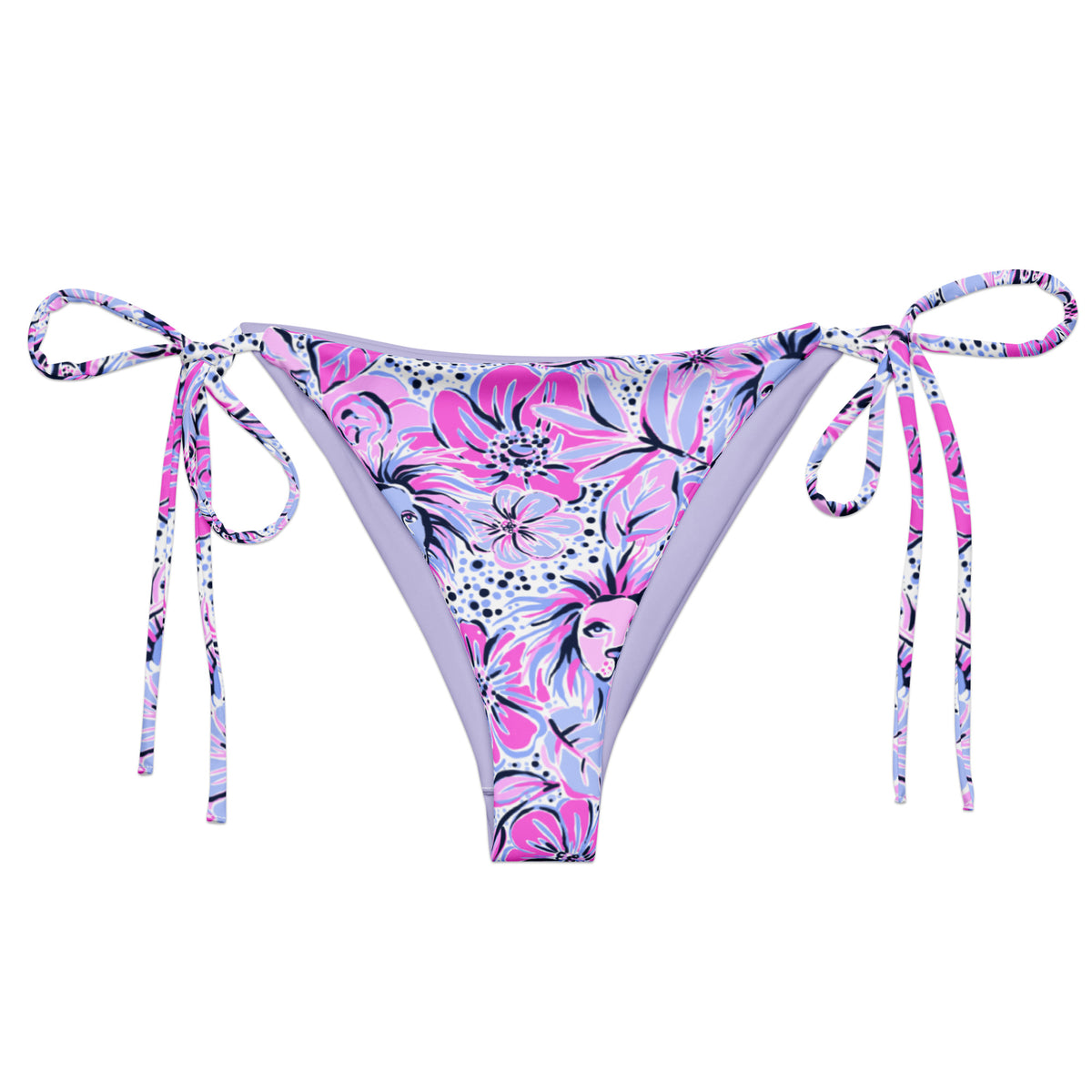 STRING BIKINI BOTTOM ECO - MELROSE JUNGLE