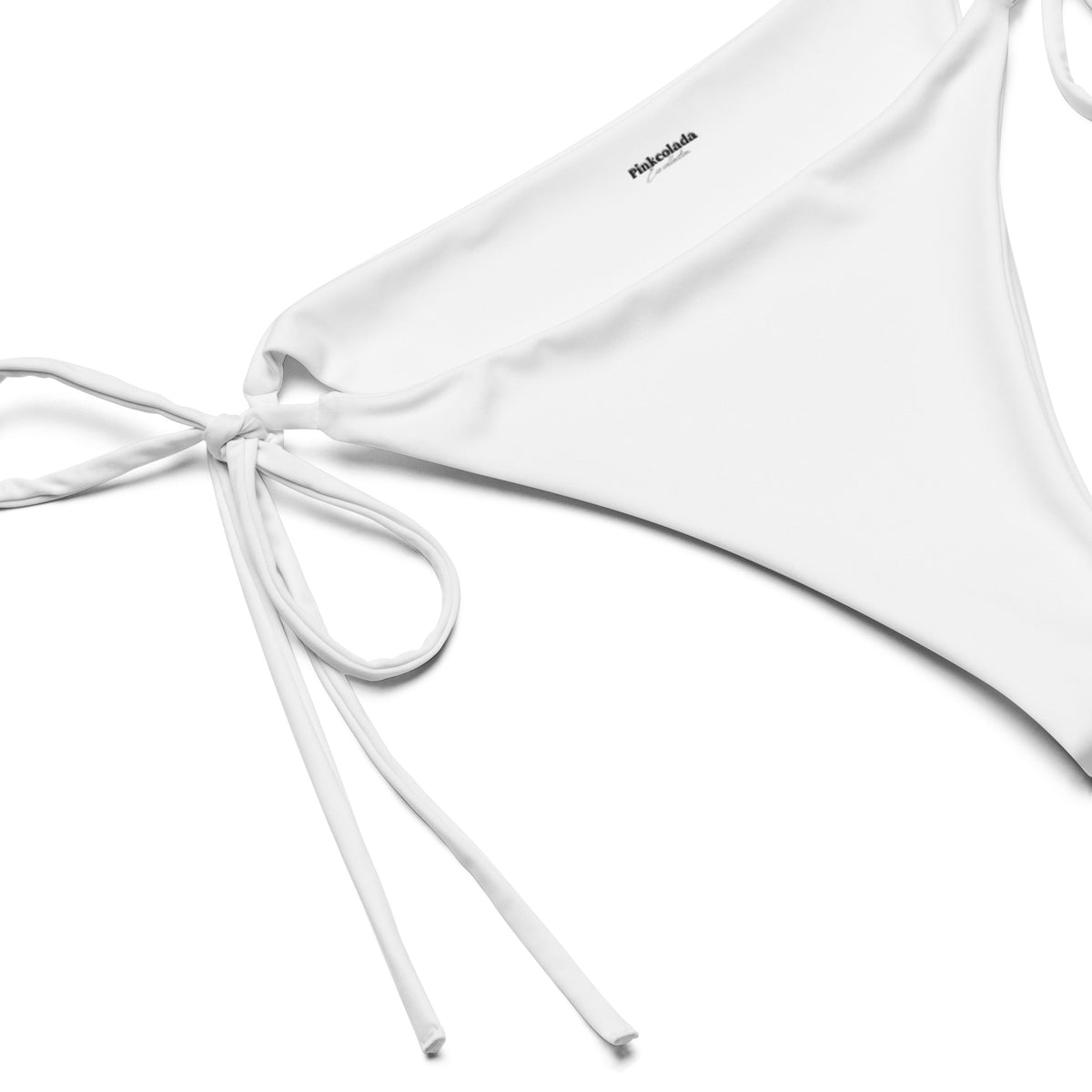 STRING BIKINI BOTTOM ECO - WHITE