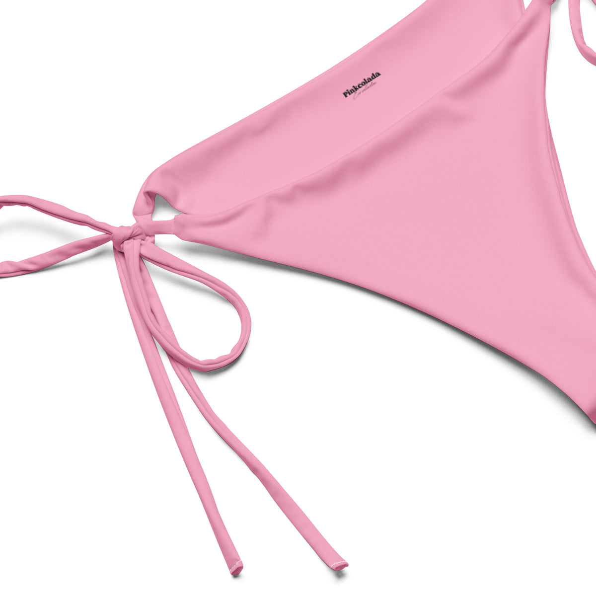 STRING BIKINI BOTTOM ECO - FAIRY FLOSS PINK