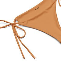 STRING BIKINI BOTTOM ECO - ORANGE SPICE