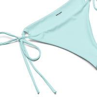 STRING BIKINI BOTTOM ECO - POWDER BLUE