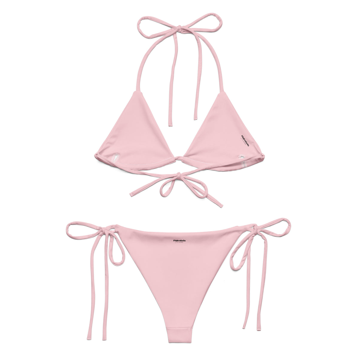 Tradie Girls Seamless Bikini 2 Pack - Space Dye & Sorbet Pink - Size 10-12