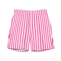 ECO MEN'S SWIM SHORTS - PINK STRIPES