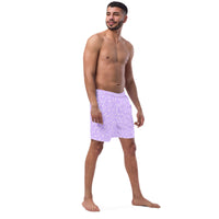 ECO MEN'S SWIM SHORTS | GARDEN PARTY LILAC