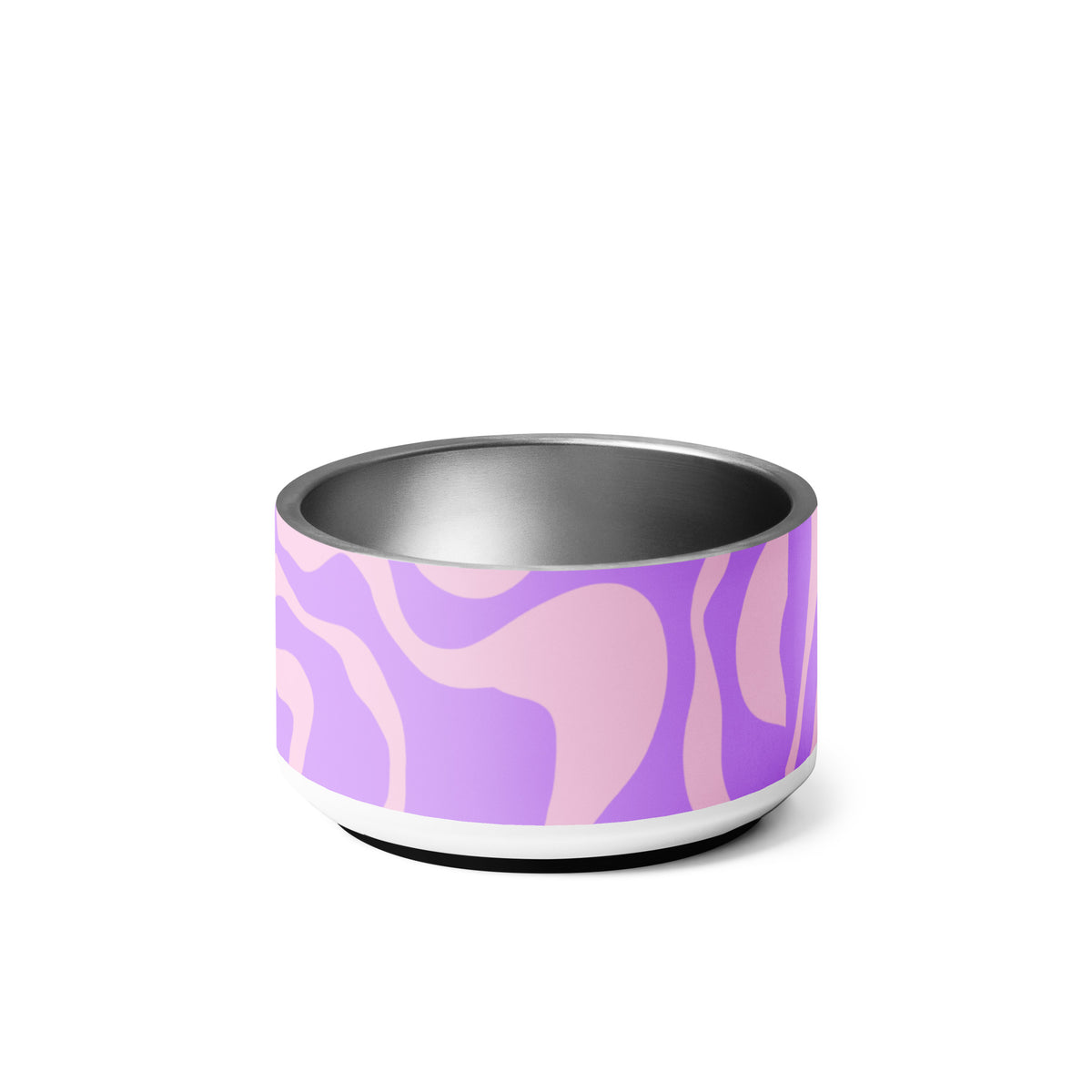 PET BOWL - PURPLE SWIRLS