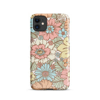 Snap case for iPhone® SUNSET GARDEN