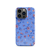 Snap case for iPhone® SAPPHIRE FLORALS