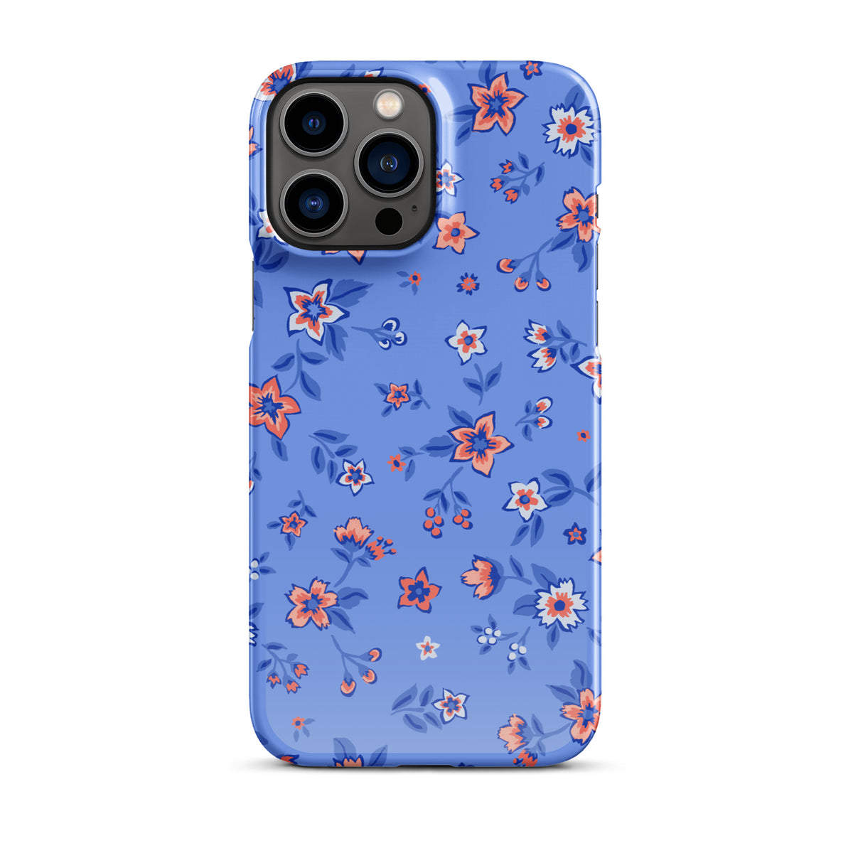 Snap case for iPhone® SAPPHIRE FLORALS