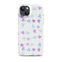 Snap case for iPhone® FLOWER BAR