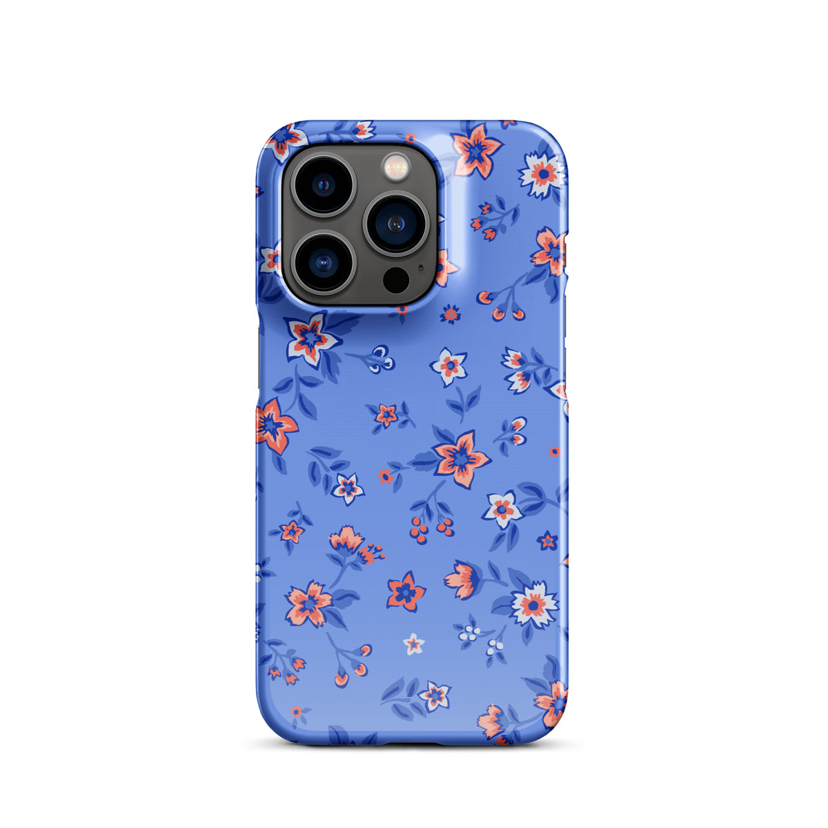 Snap case for iPhone® SAPPHIRE FLORALS