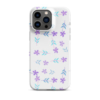 Snap case for iPhone® FLOWER BAR