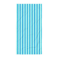 BEACH TOWEL - BLUE STRIPES