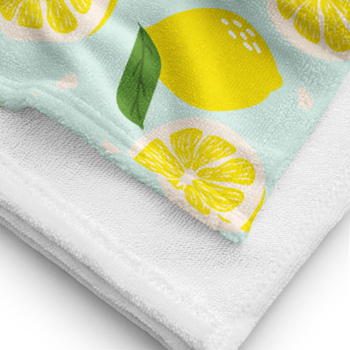 BEACH TOWEL - LEMONS