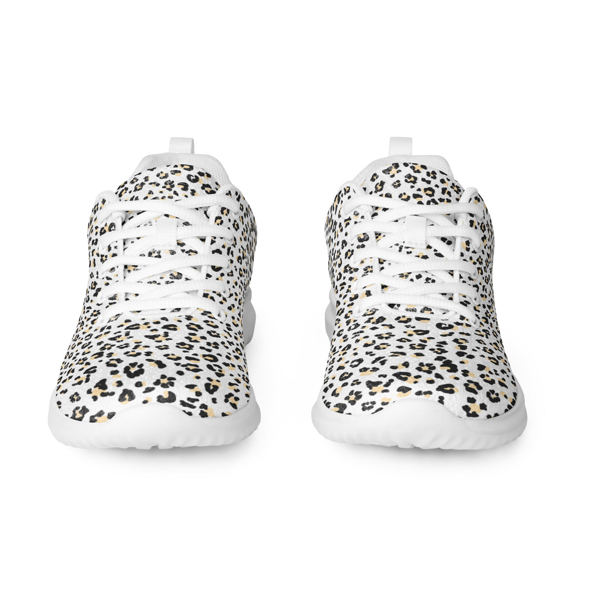 NOGA Women's Sports Shoes - WHITE LEOPARD