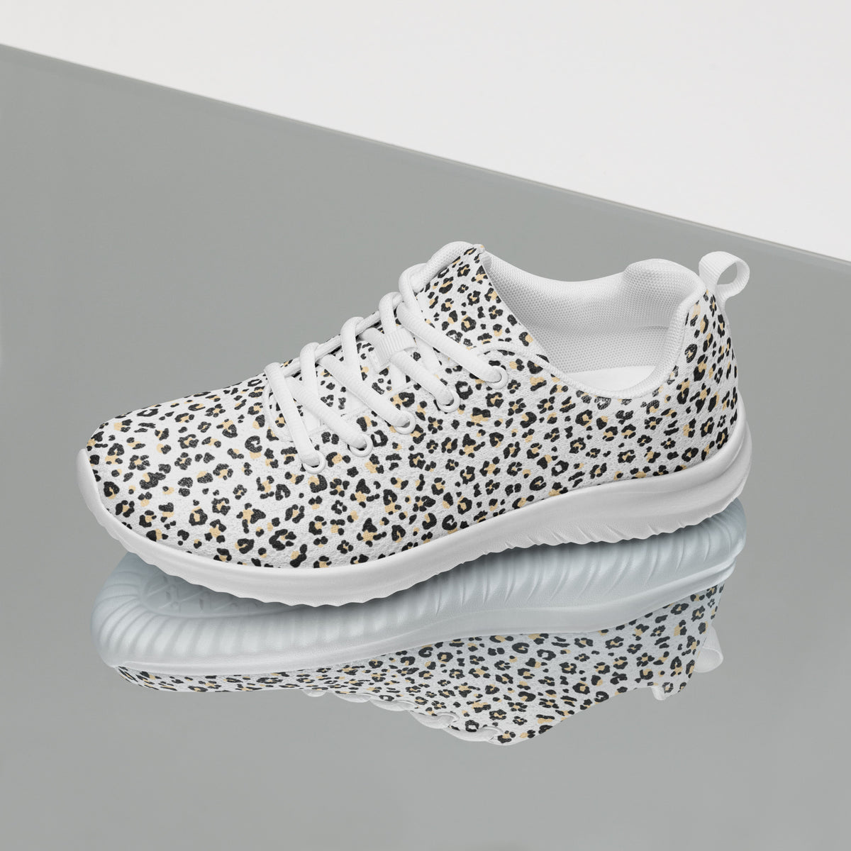 NOGA Women's Sports Shoes - WHITE LEOPARD