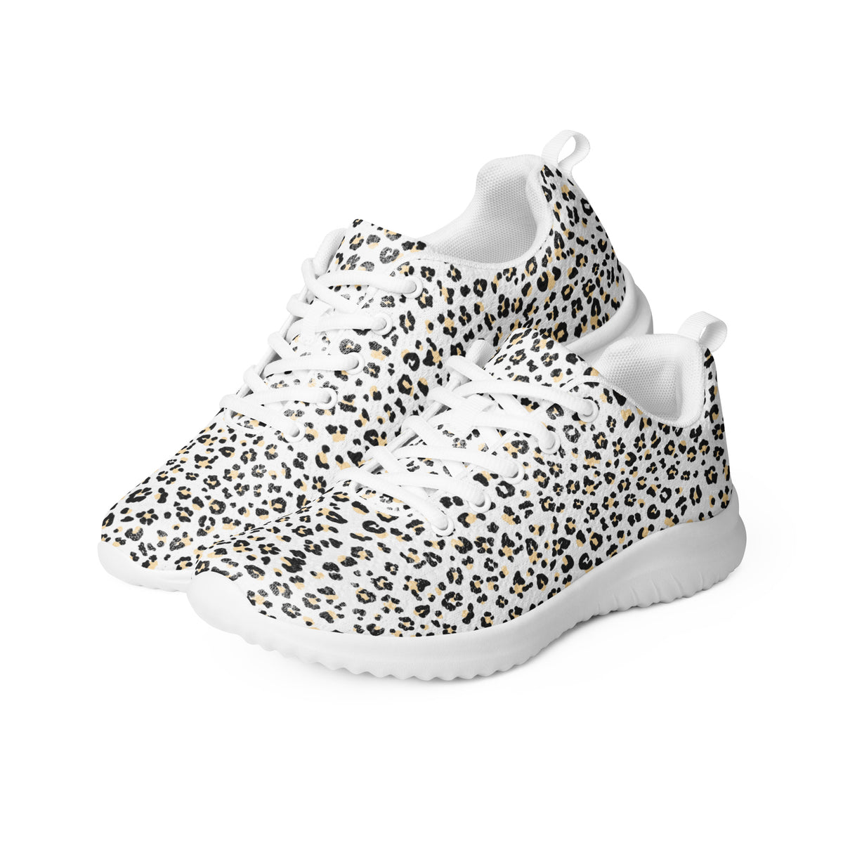 NOGA Women's Sports Shoes - WHITE LEOPARD